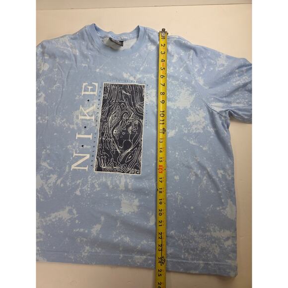 Nike Blue USA Topography Boxy Crop XL Tee - Picture 6 of 6